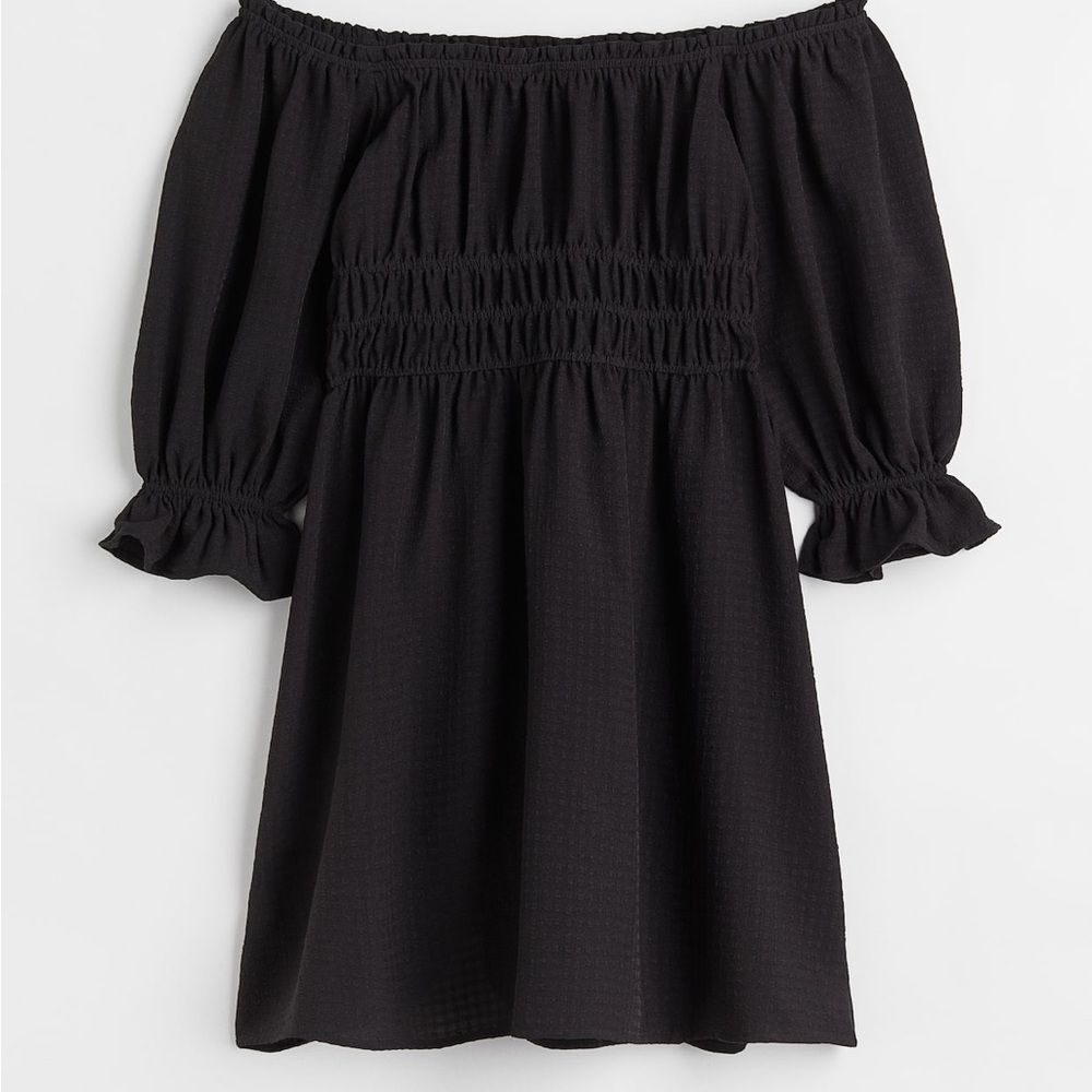 H&M OFF-THE-SHOULDER DRESS